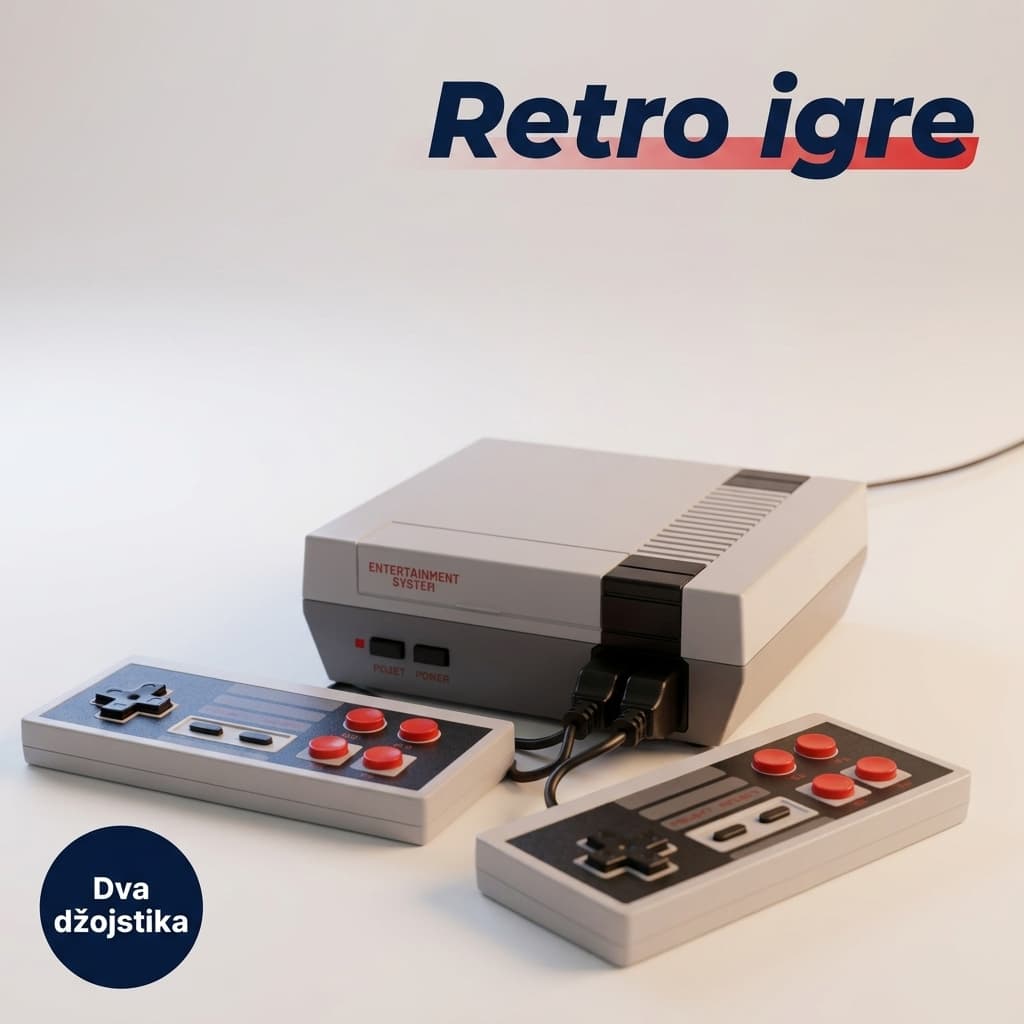 Retro gaming konzola