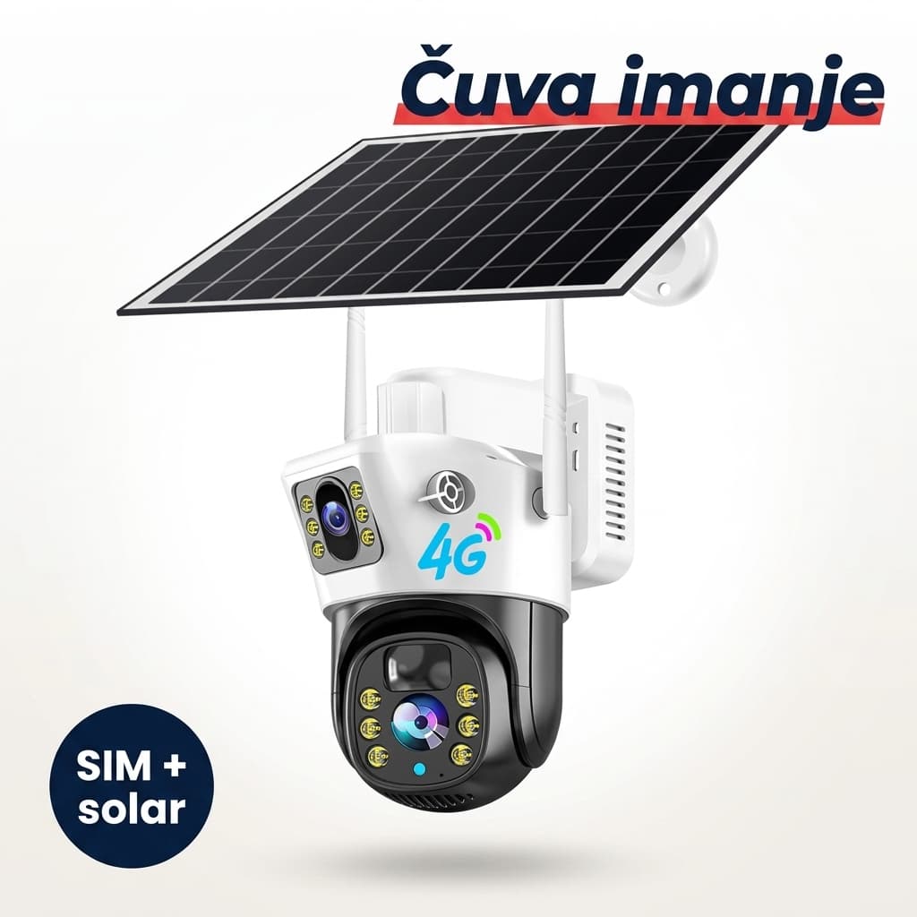 Solarna 4G Duo kamera